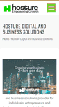 Mobile Screenshot of hosture.com